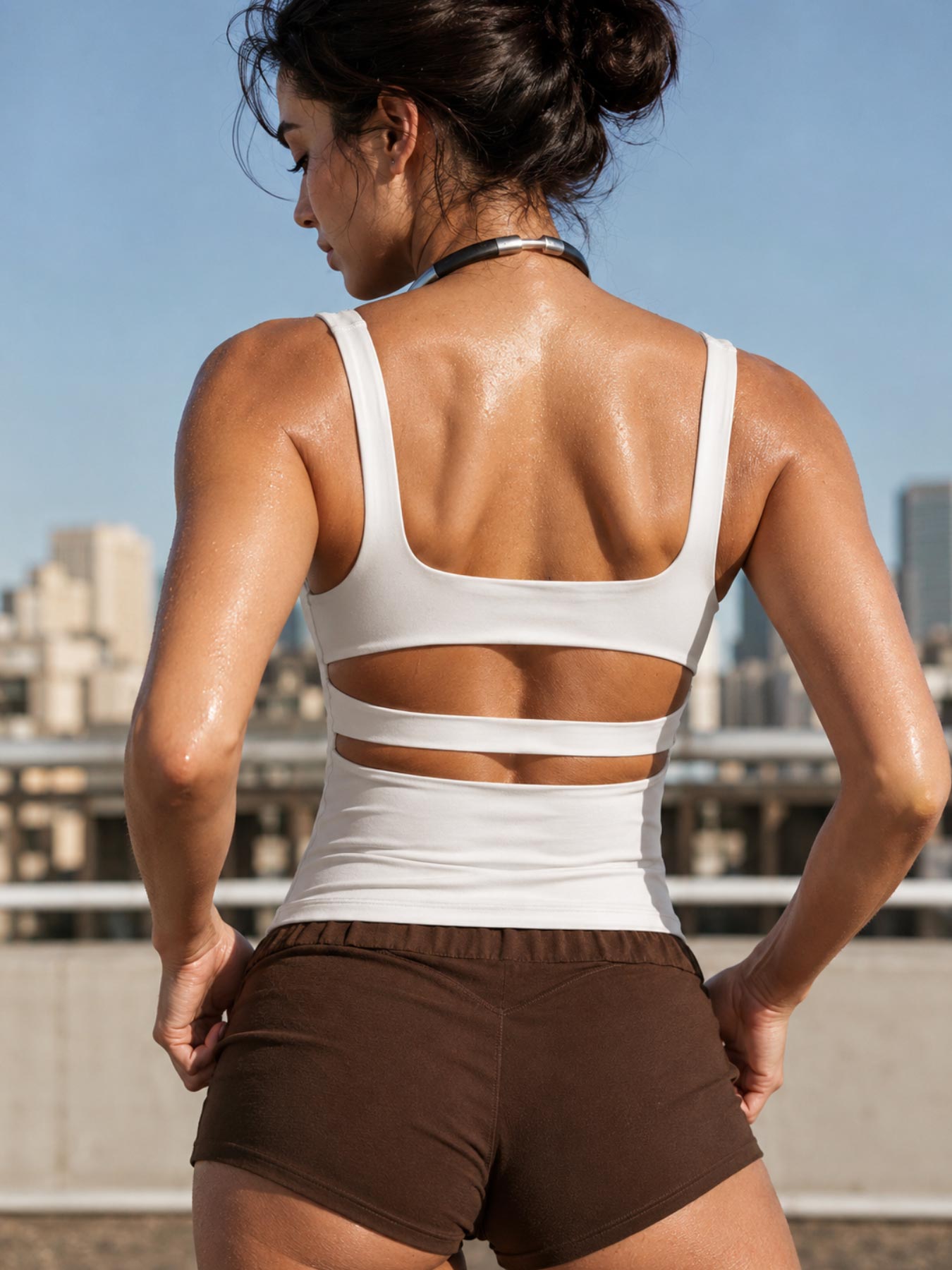 Yeoreo Mittyle Open Back Longline Tank