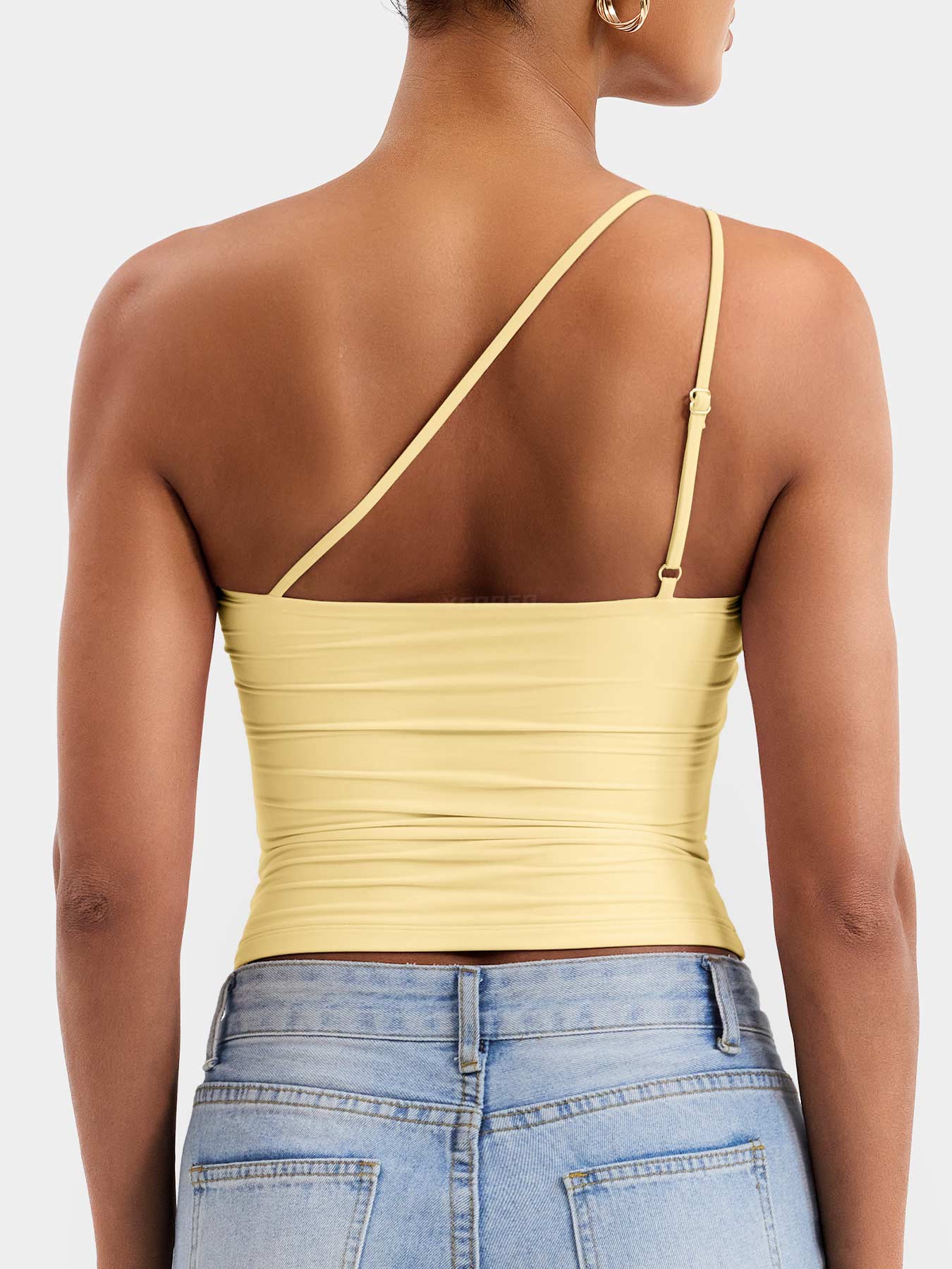 Yeoreo Fanciy One Shoulder Tank Top
