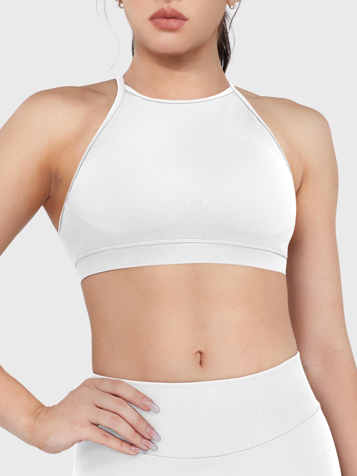 Yeoreo Acuffny High Neck Backless Sports Bra