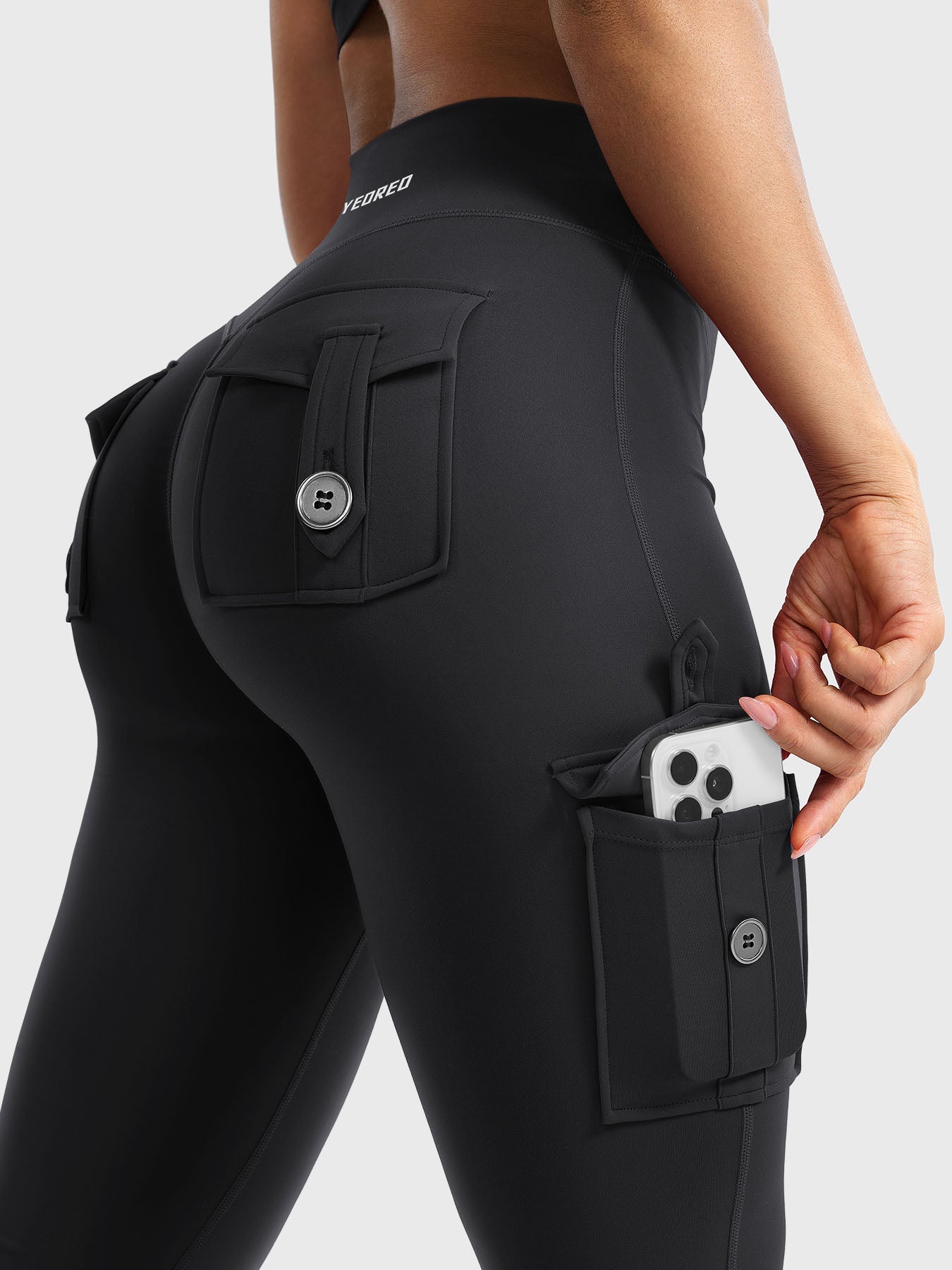 Yeoreo Hedda 30" CoreFlex Flared Leggings