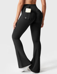 Yeoreo Brittany 30" Flared Leggings with Pockets
