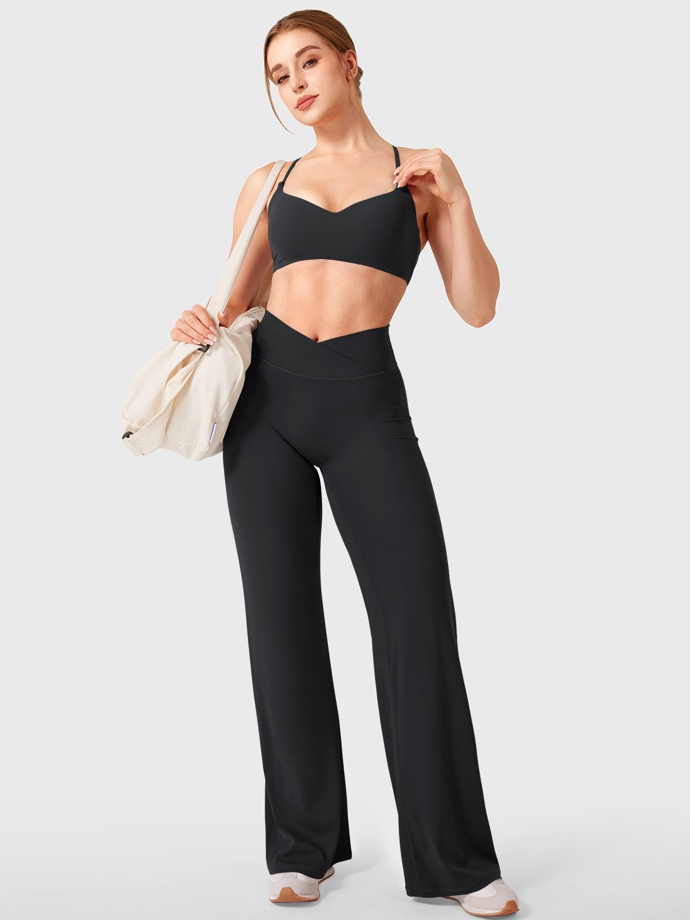 Yeoreo Eddiy 31.5" V-waistband Straight Leggings