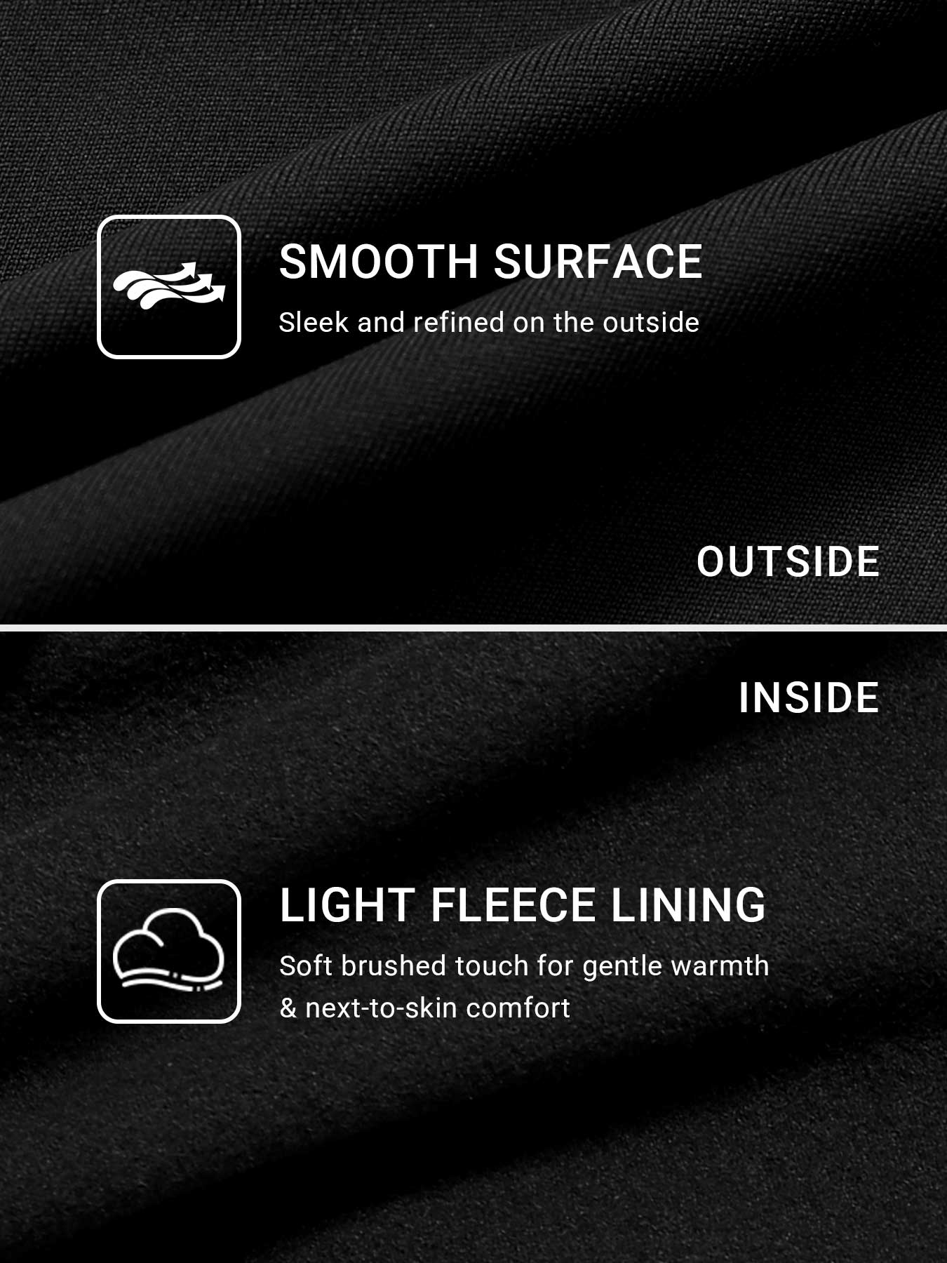 Yeoreo Eddiy 33" Fleece Straight Leg Leggings