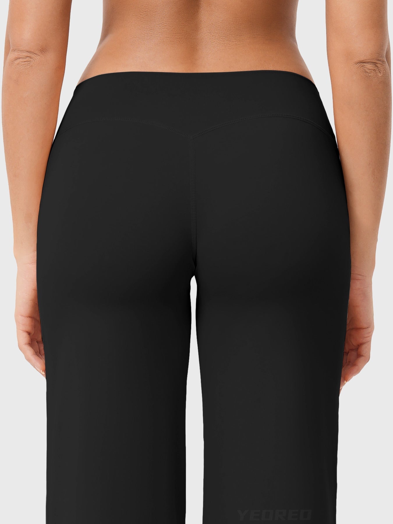 Yeoreo Nyree 21" Low Rise Wide Leg Capri Pants