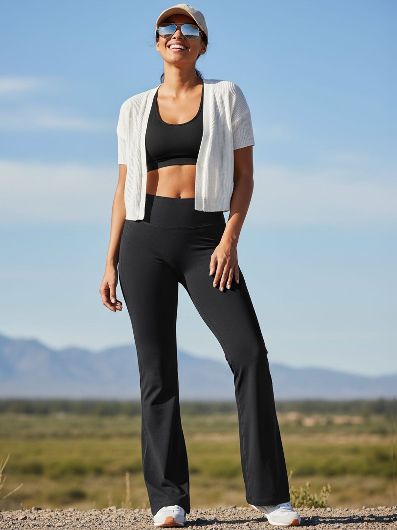 Yeoreo Dagfinn 31.5" Straight Leg Leggings with Pockets