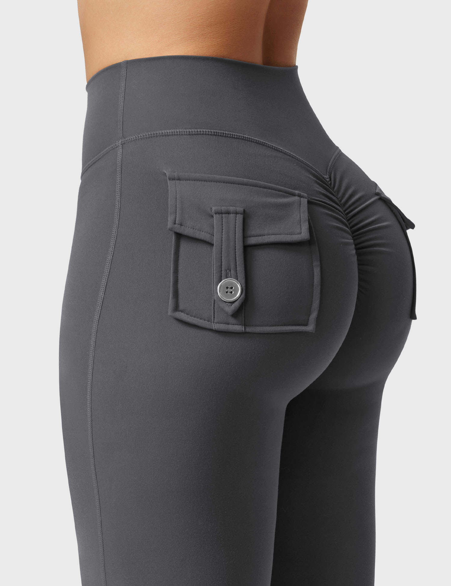 Yeoreo Brittany 30" Flared Leggings with Pockets