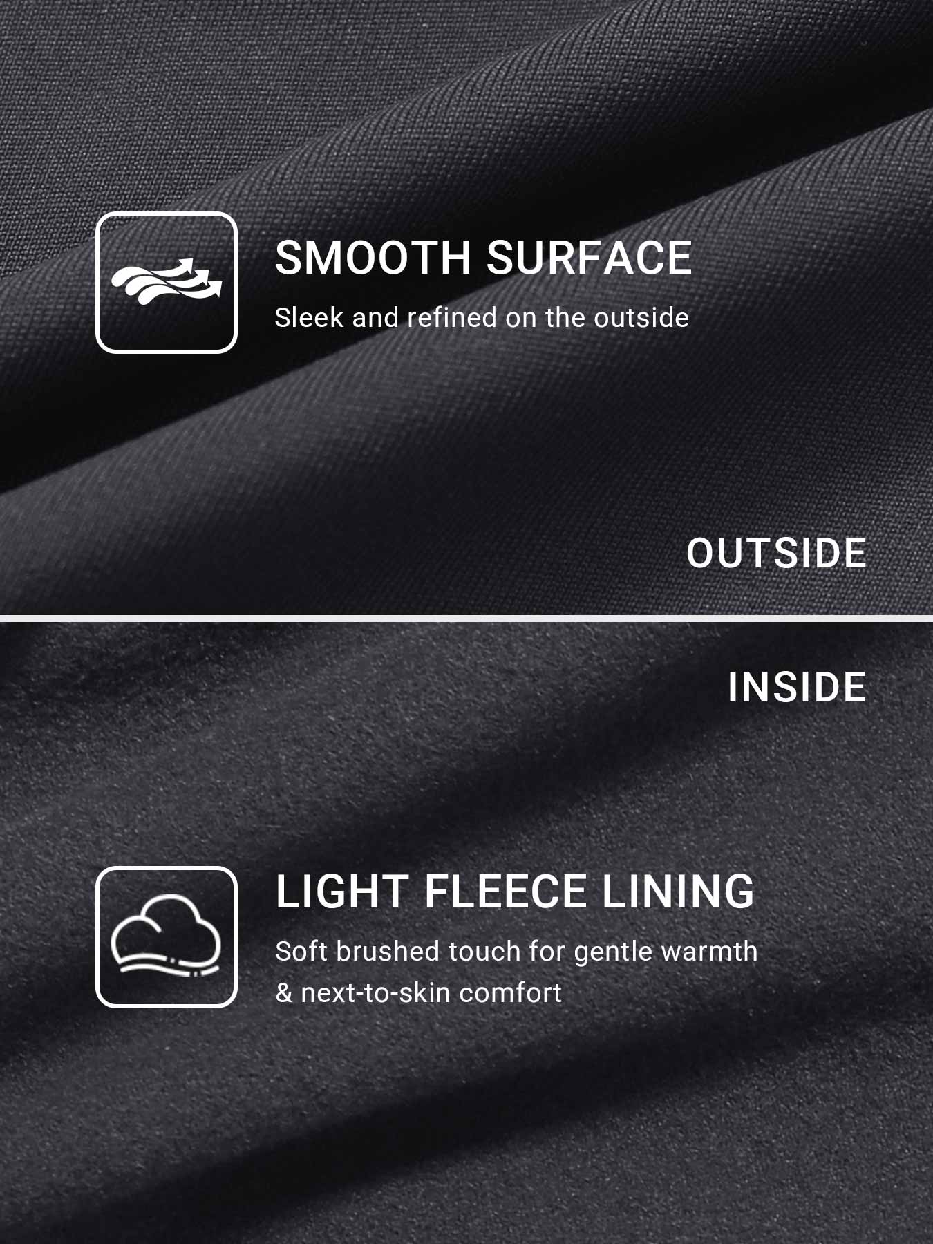 Yeoreo Eddiy 30.5" Fleece Straight Leggings