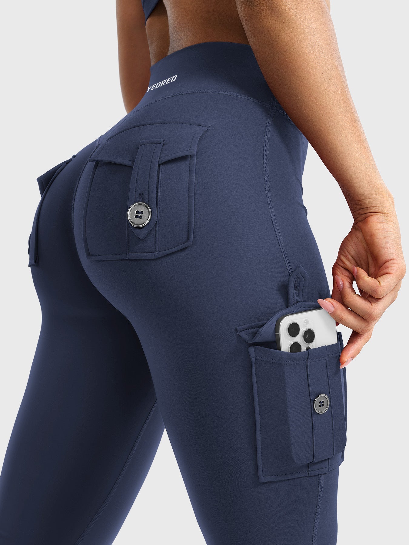 Yeoreo Hedda 34" CoreFlex Flared Leggings