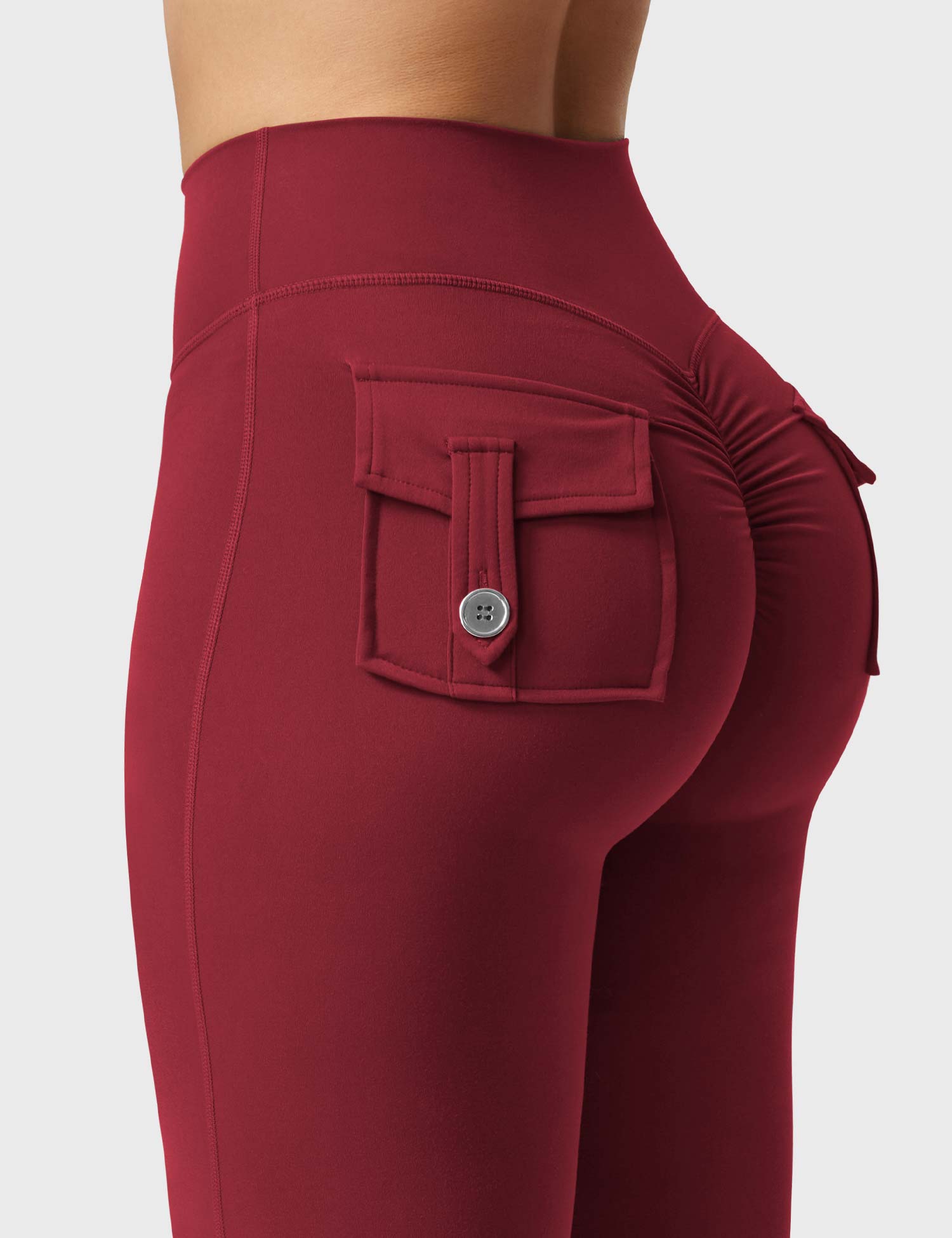 Yeoreo Brittany 30" Flared Leggings with Pockets