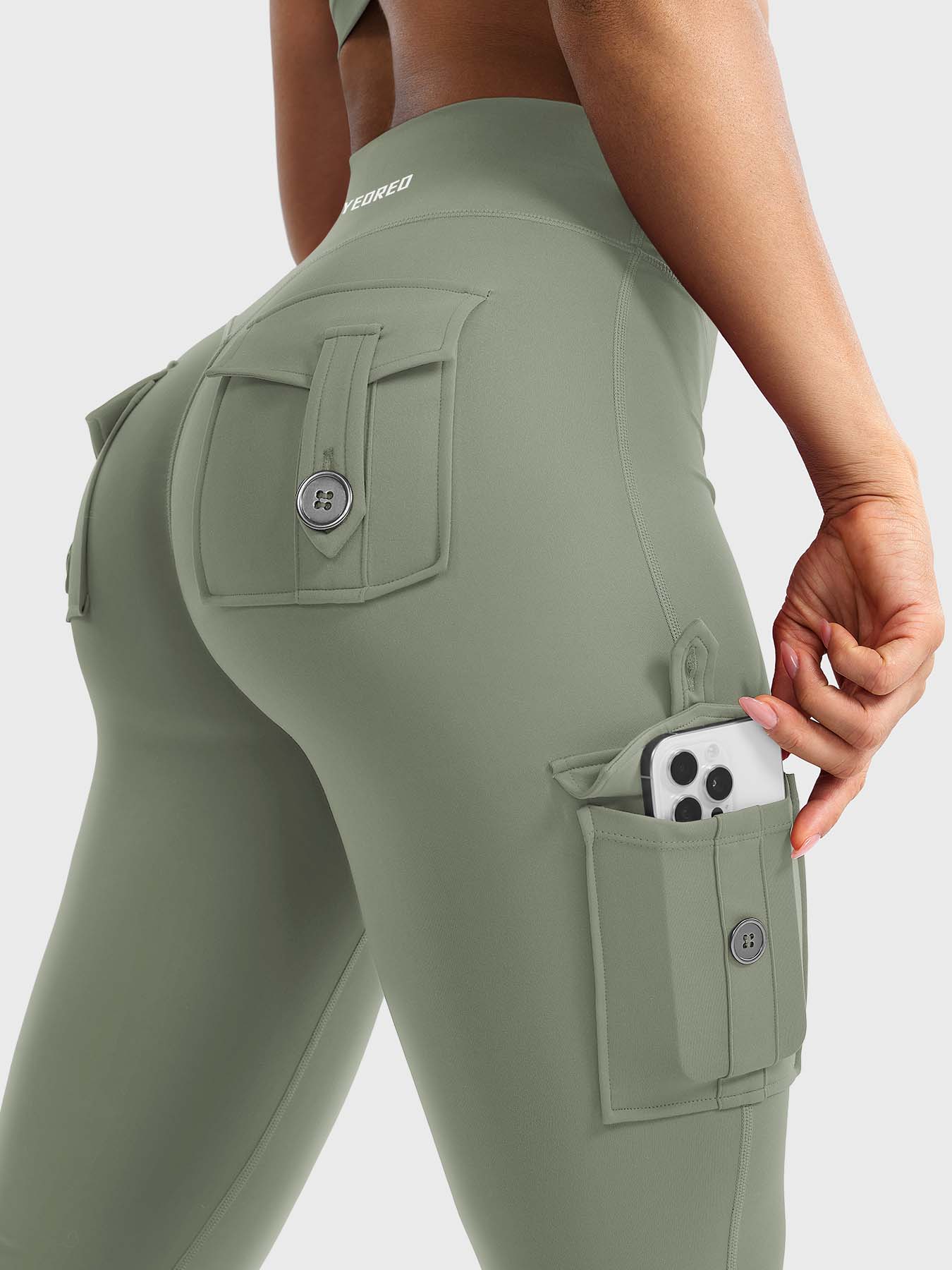 Yeoreo Hedda 32" CoreFlex Flared Leggings