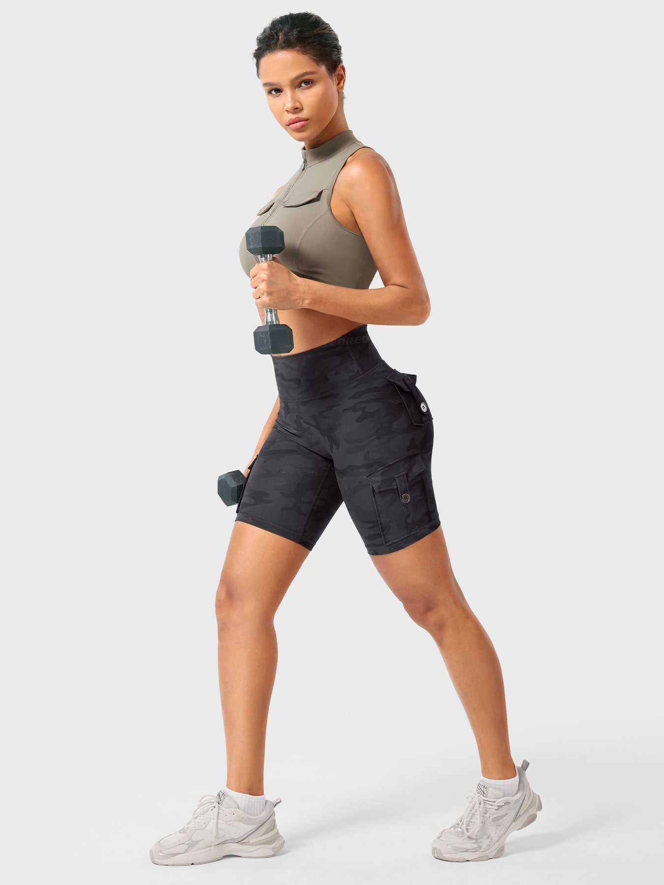 Yeoreo Hedda CoreFlex Camouflage Shorts