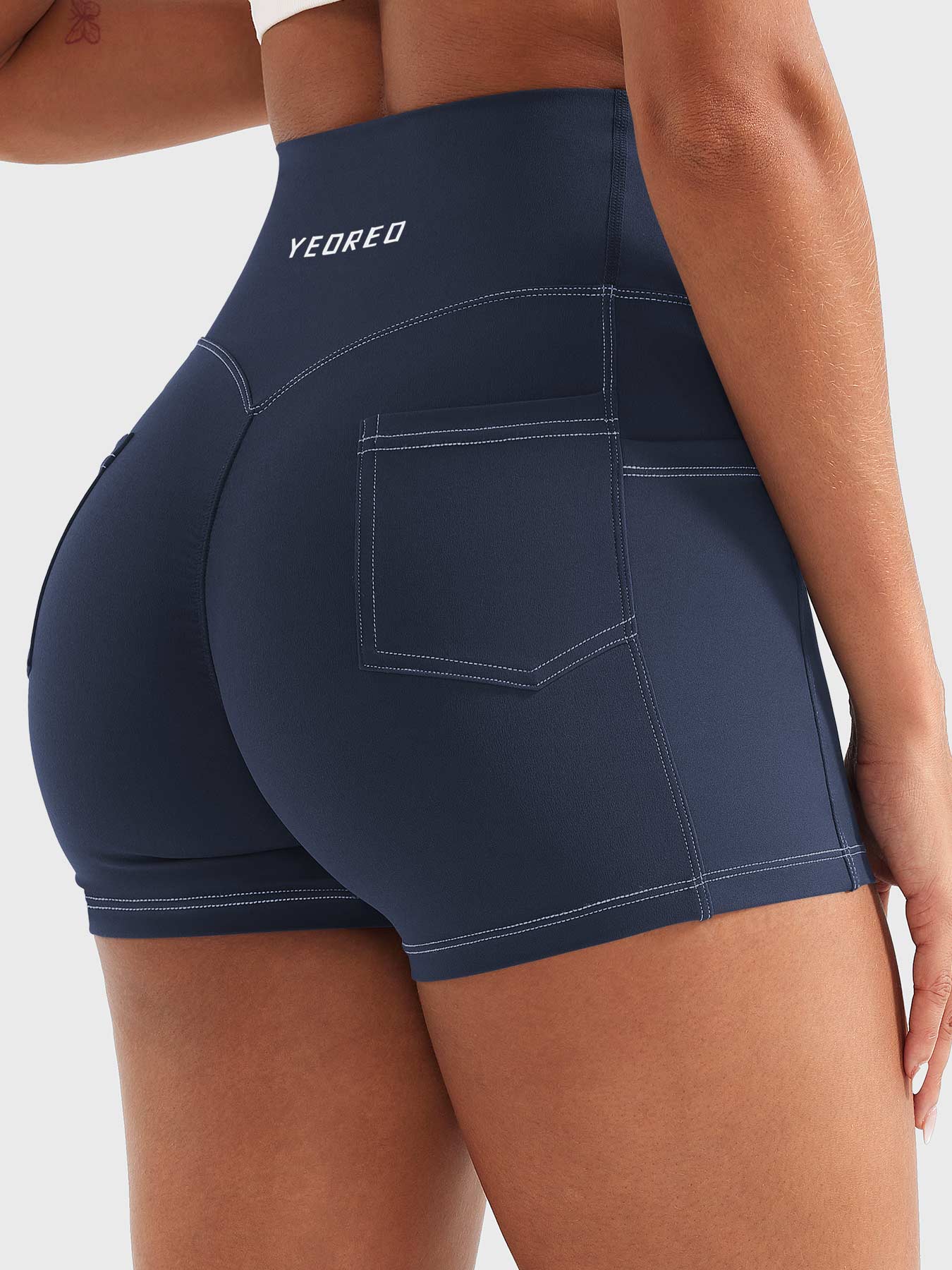 Yeoreo Bernicy 3.6" Faux Denim Shorts