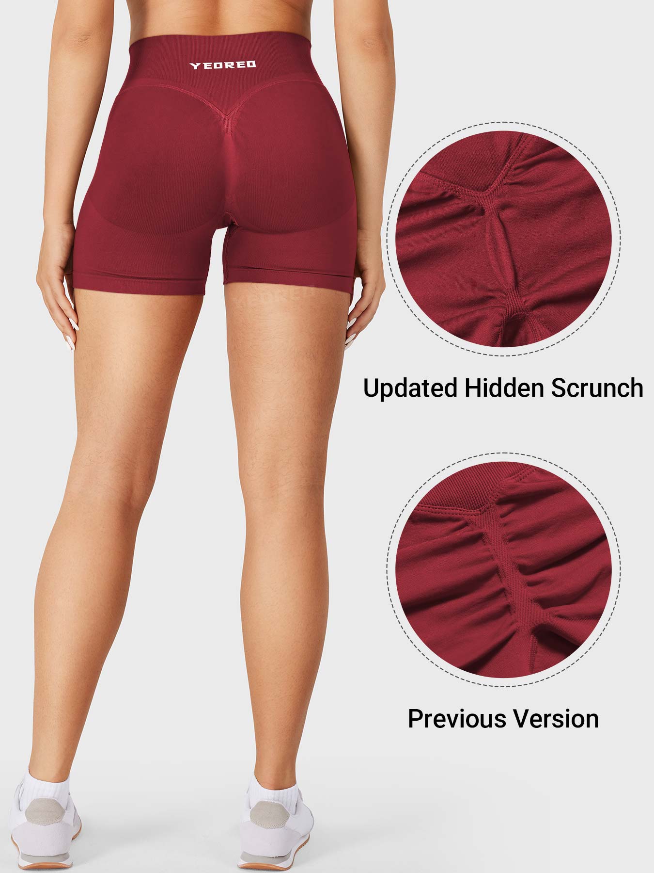 Yeoreo Baderiy 4.5" V-Waistband Seamless Shorts