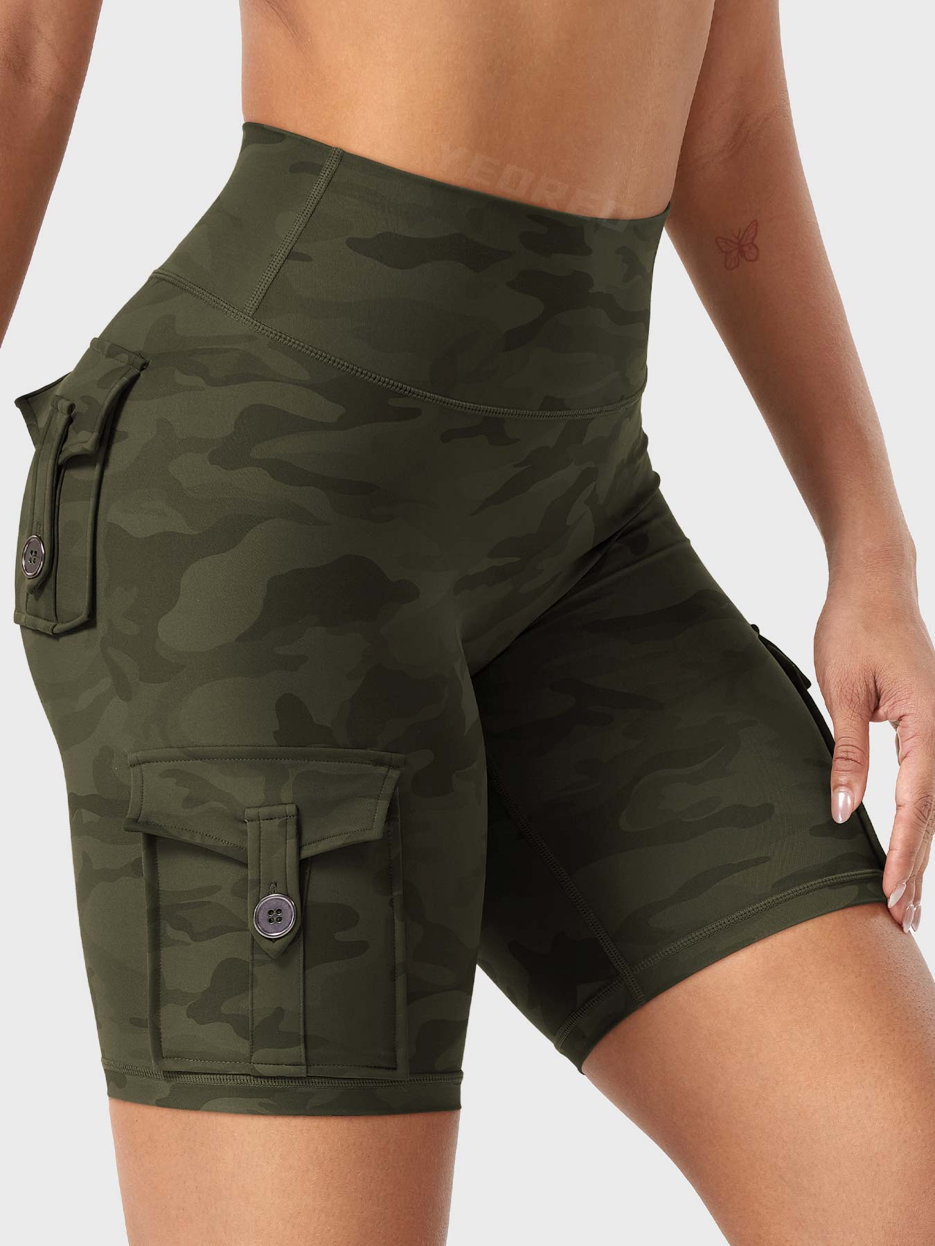 Yeoreo Hedda CoreFlex Camouflage Shorts