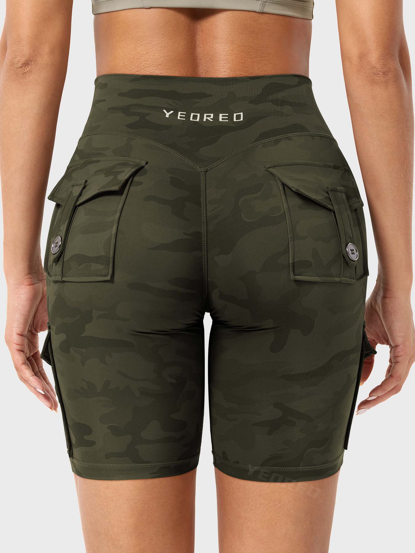 Yeoreo Hedda CoreFlex Camouflage Shorts